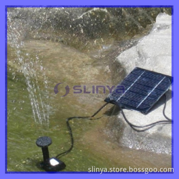 Solar Power Fountain Pool Water Pump Garden Plants Watering Kit